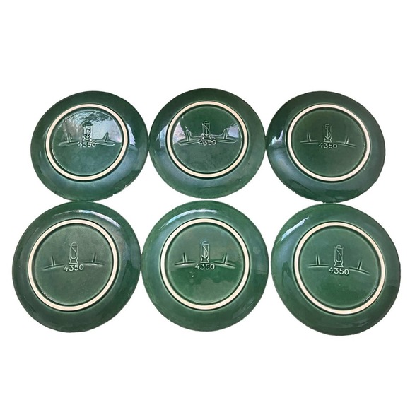 Mid-Century Ceramic Plates from Steuler, West Germany, 1960s, Set of 6 - Picture 3 of 6